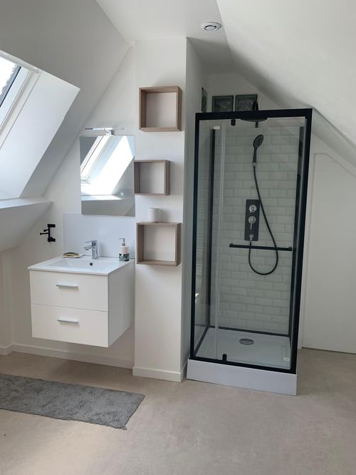 Salle de bain privative de la Suite Familiale