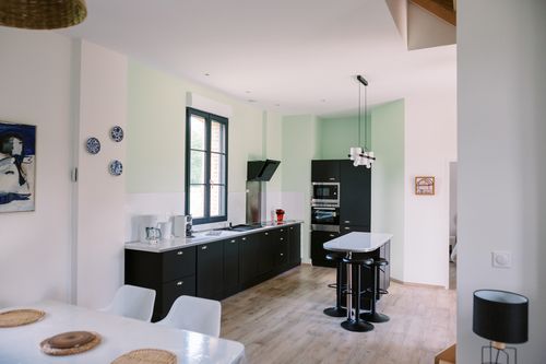 Le gîte, cuisine aménagée